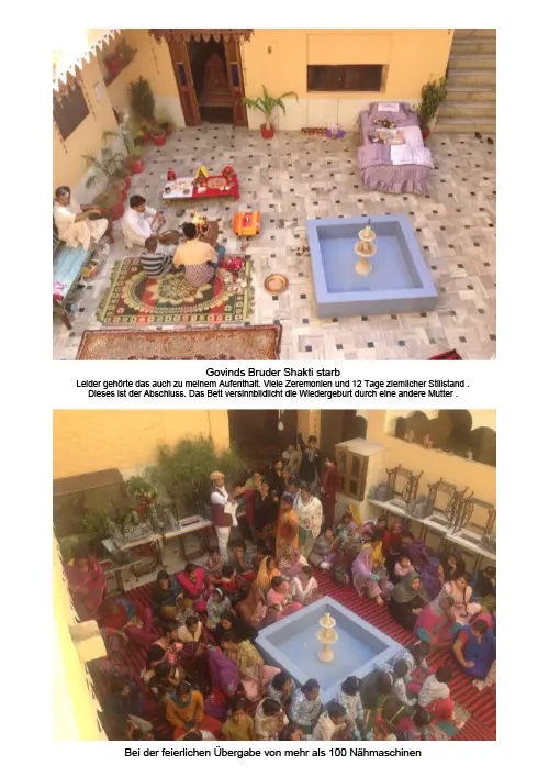 Unser Projekt – Sambali Indien Hildegard Lehnguth zu Besuch