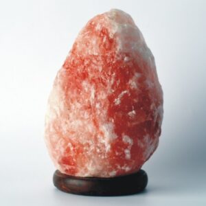 Salzlampe – mit Beleuchtung - 2 bis 3 kg - DUNKEL