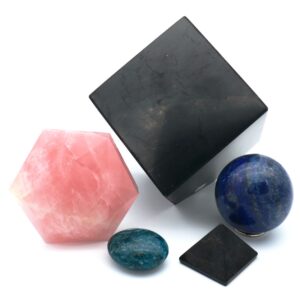 Mineralien geschliffen